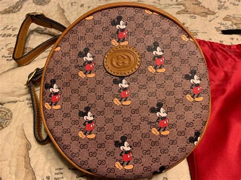 gucci micky mouse hat|Gucci Mickey Mouse handbag.